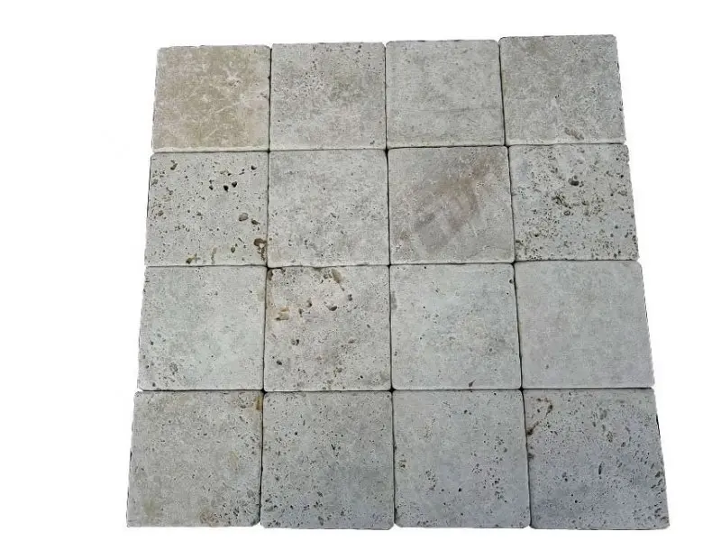 Travertin Beige Clair 20x20 cm 