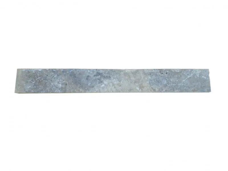 Travertin Silver Plinthe 61x7,5 cm 