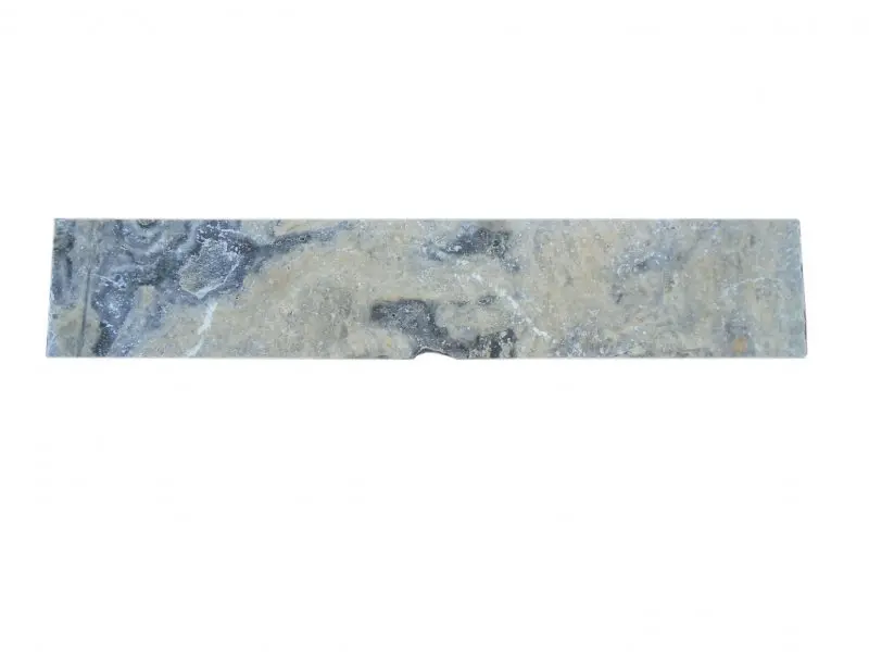 Travertin Silver Plinthe 40,6x7,5 cm 