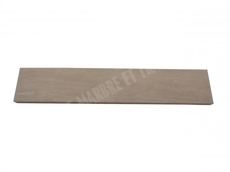 Travertin Beige Clair Veine Plinthe 40,6x7,5 cm 