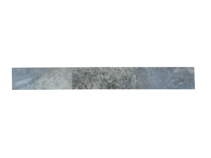Travertin Silver Plinthe 20,3x7,5 cm 
