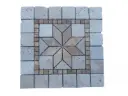 Travertin Multicolore Rosace 30,5x30,5 cm 