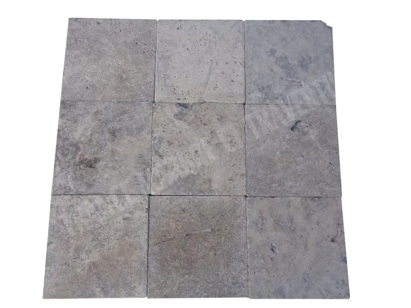 [2730] Travertin Silver 30x30 cm  (Rustique)