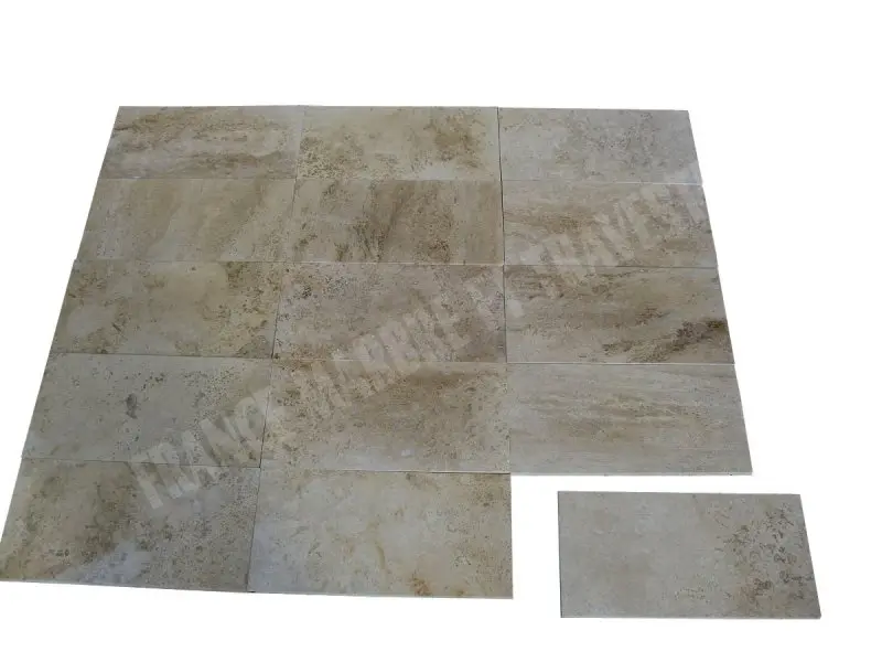 Travertin Beige Clair 20x40 cm 