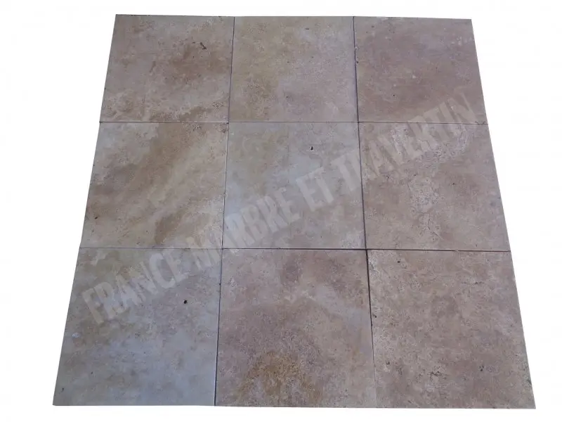 Travertin Walnut Noisette 40x40 cm 