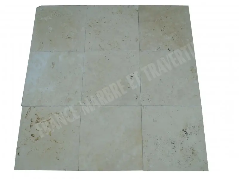 Travertin Beige Clair 40x40 cm 