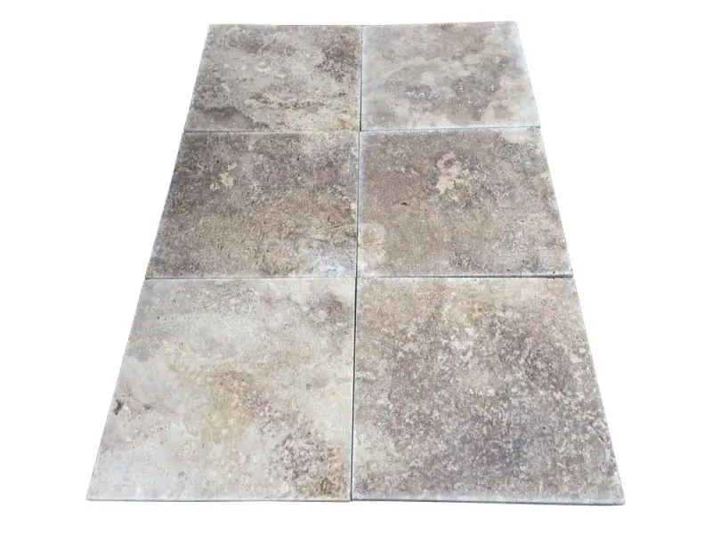 Travertin Walnut Noisette 50x50 cm 