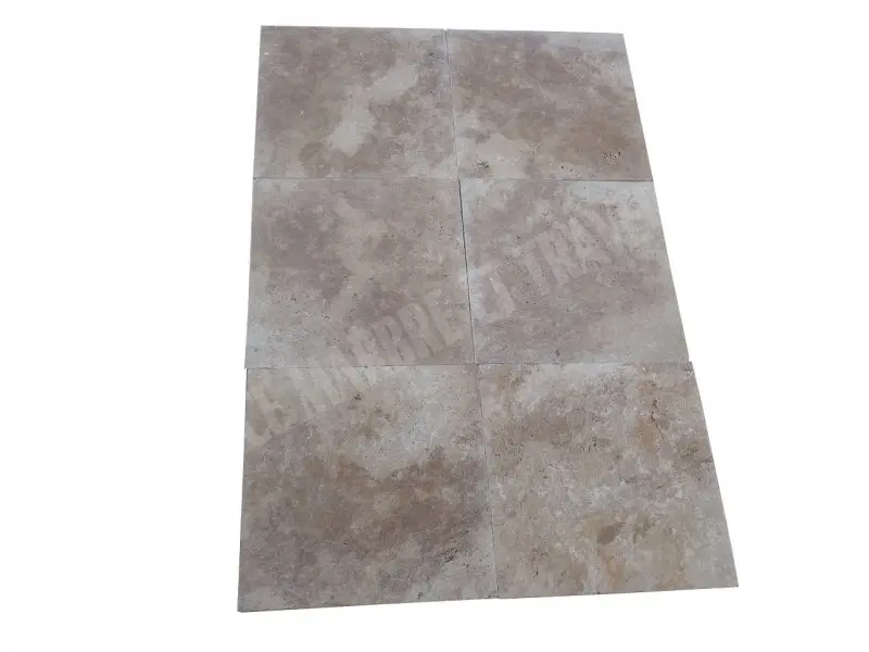 Travertin Walnut Noisette 60x60 cm 