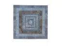 Travertin Multicolore Rosace 61x61 cm 