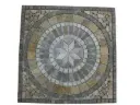 Travertin Multicolore Rosace 61x61 cm 
