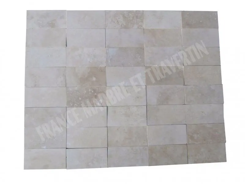 Travertin Beige Clair 7,5x15 cm 