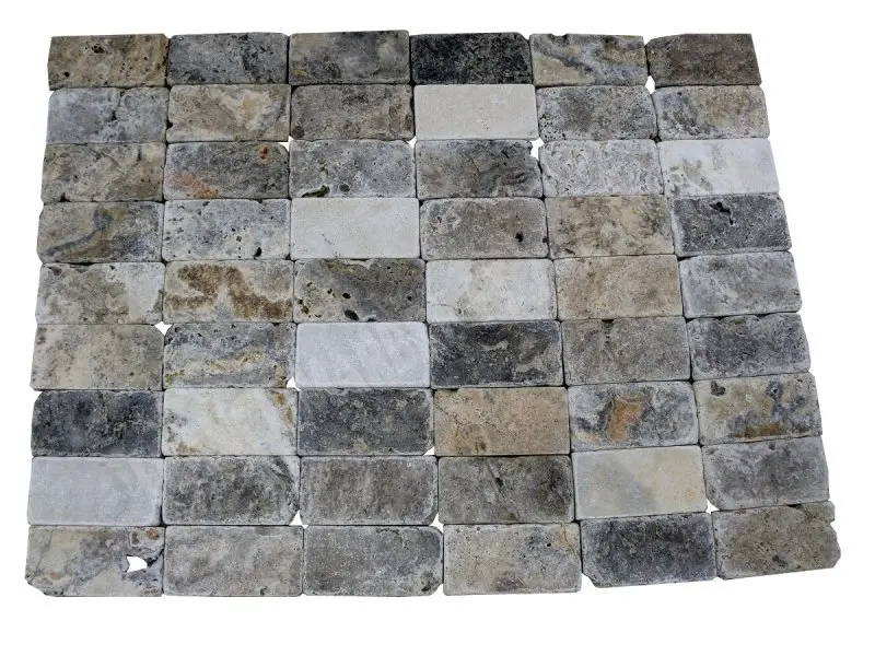 Travertin Silver 7,5x15 cm 