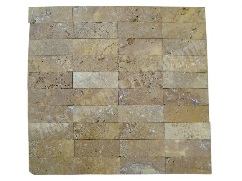 Travertin Jaune 7,5x20 cm 