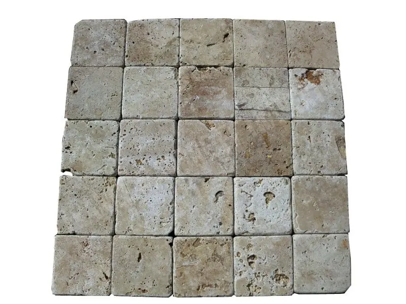 Travertin Beige Nuance 10x10 cm  