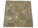 Travertin Jaune 10x10 cm 