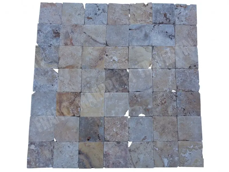 Travertin Scabos 10x10 cm 