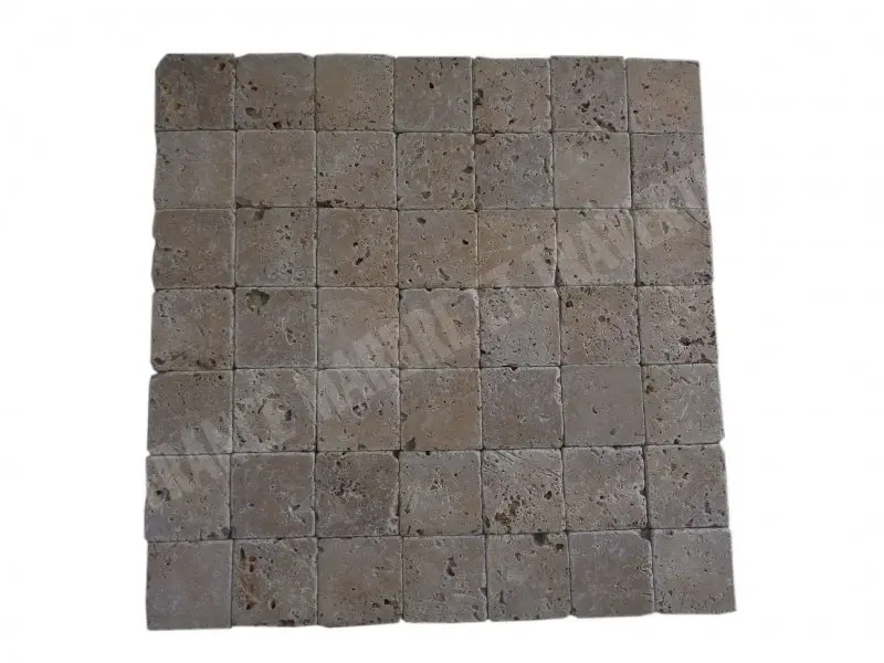 Travertin Noce 10x10 cm 