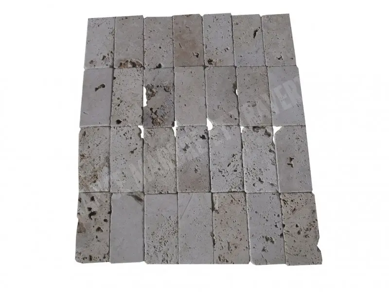 Travertin Beige Nuance 10x20 cm 