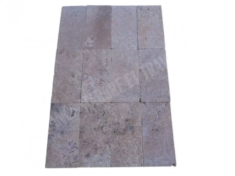 Travertin Walnut Noisette 20x40 cm 