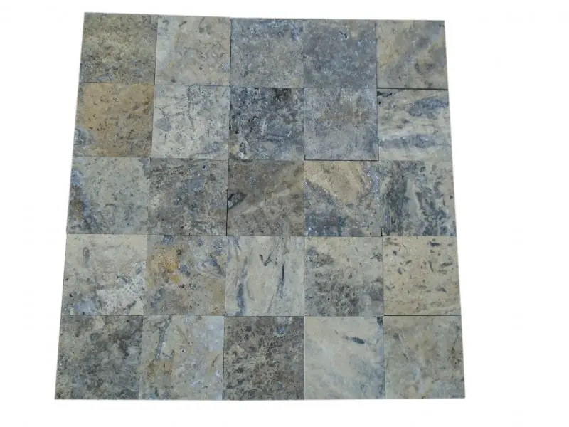 Travertin Silver 15x15 cm 