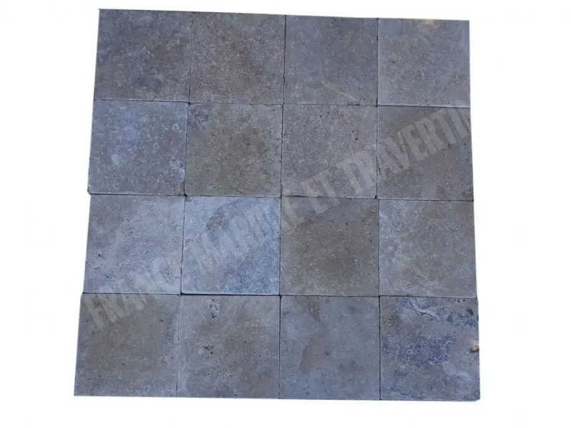 Travertin Walnut Noisette 15x15 cm 