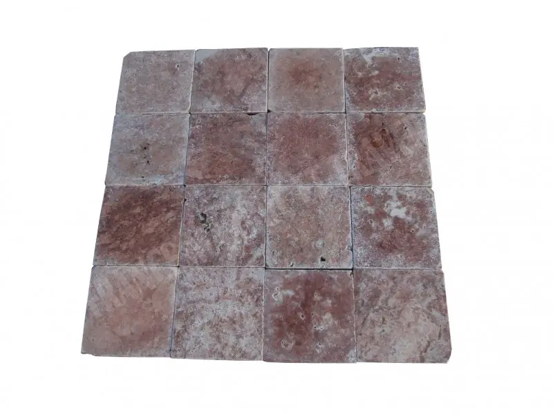 Travertin Rose 15x15 cm 