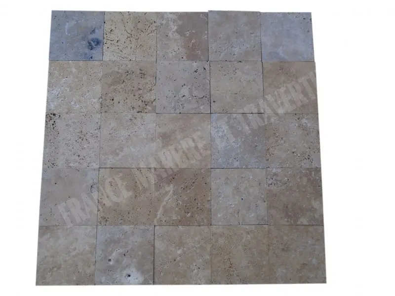 Travertin Noce 15x15 cm 