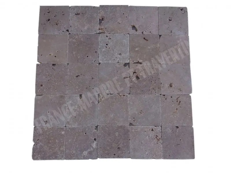 Travertin Noce 15x15 cm 