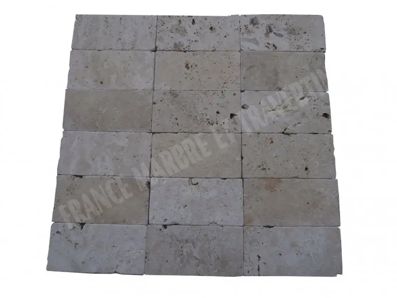 Travertin Beige Clair 15x30 cm 