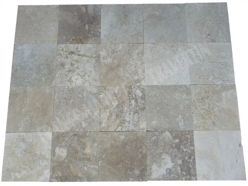 Travertin Beige Nuance 20x20 cm 