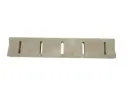 Travertin Beige Grille Caniveau Incurvé Rainure 9x50 cm  