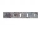 Travertin Silver Grille Rainure 9x50 cm  