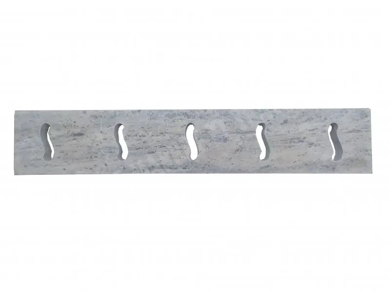 Travertin Silver Grille Serpent 9x50 cm 