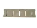 Travertin Beige Grille Caniveau Incurvé Rainure 12,5x50 cm  