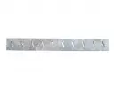 Travertin Silver Grille Serpent 12x50 cm 