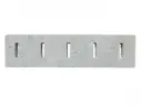 Travertin Beige Grille Rainure 12,5x50 cm 