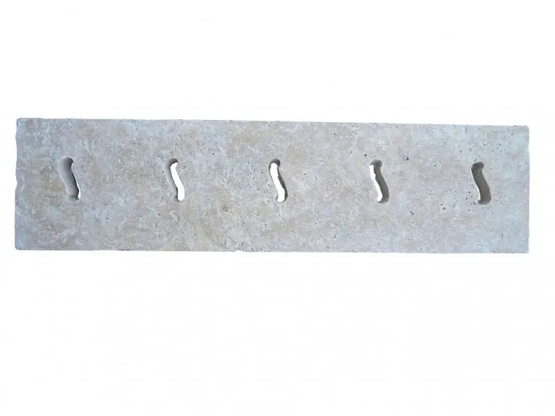 Travertin Beige Grille Serpent 50x12,5 cm 