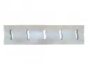 Travertin Beige Grille Caniveau Incurvé Serpent 12x50 cm  