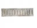 Travertin Silver Grille Rainure 15x30 cm 