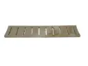 Travertin Beige Grille Caniveau Incurvè Rainure 19x50 cm  