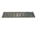 Travertin Silver Grille Caniveau Incurvè Rainure 19x50 cm 
