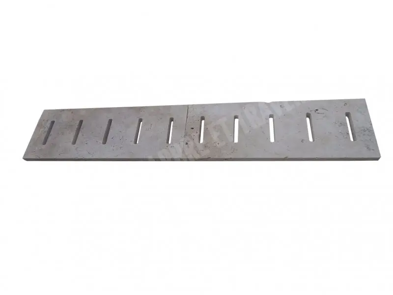 Travertin Beige Grille Rainure 19x50 cm 