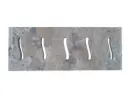 Travertin Silver Grille Serpente 19x50 cm 