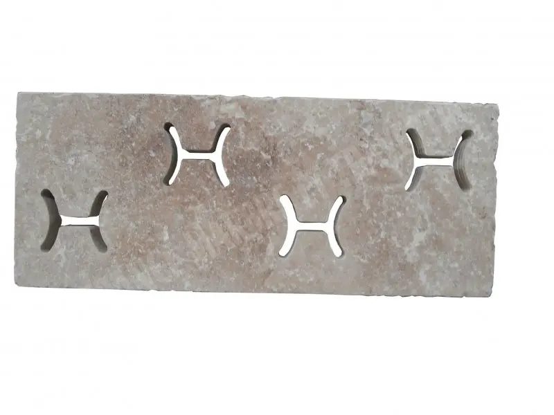 Travertin Beige Grille H 25x61cm 