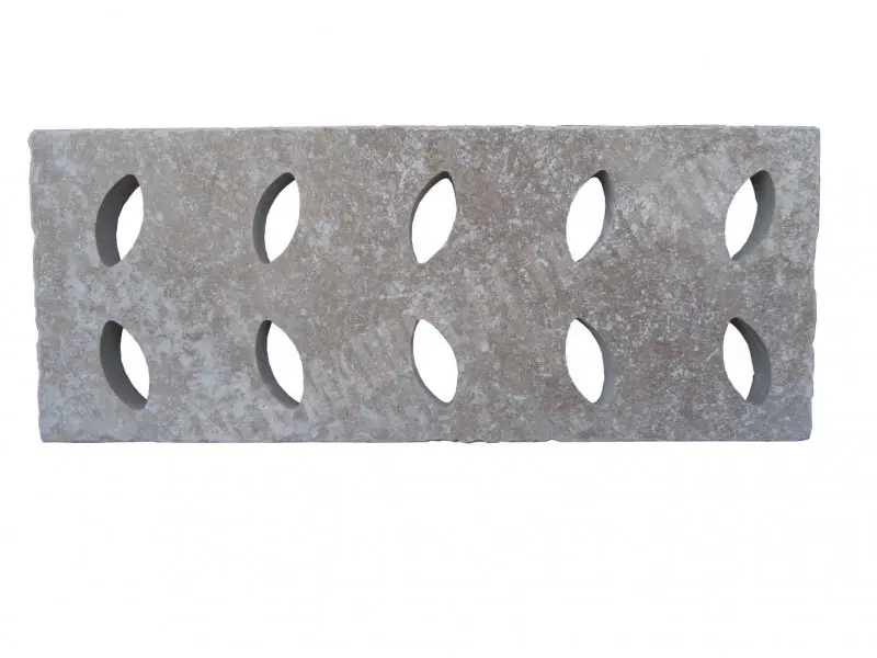 Travertin Beige Grille Œil 25x61 cm 