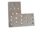 Travertin Beige Grille Angle Perfore 50x50 cm 