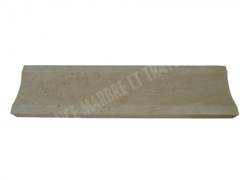Travertin Beige Caniveaux 12,5x50 cm 
