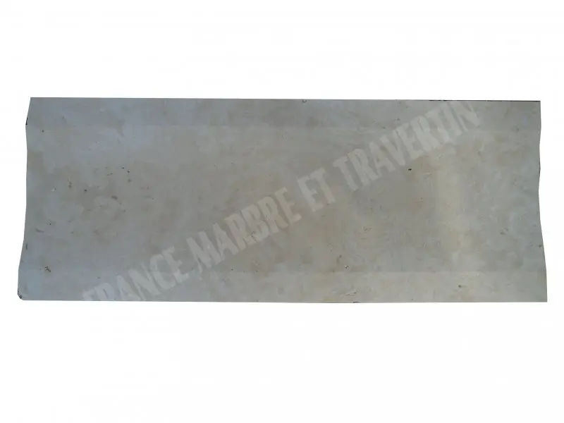 [3165] Travertin Beige Caniveaux 19x50 cm 