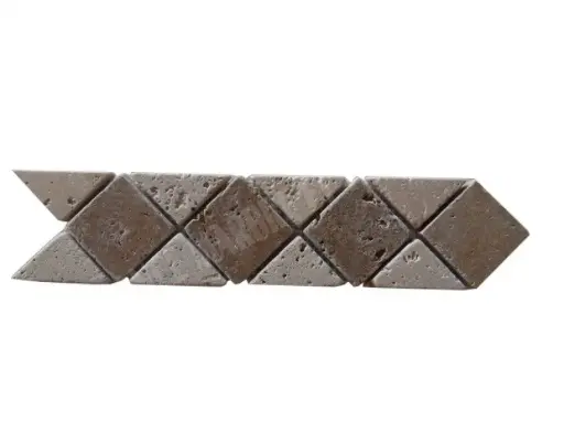 [382]  Travertin Noce & Beige Frise Petit KF - 16 