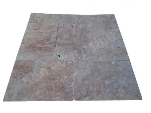 Travertin Rose Opus Romain 